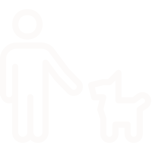 Guest with a dog entering the pet-friendly Sleep Inn & Suites West Knoxville
