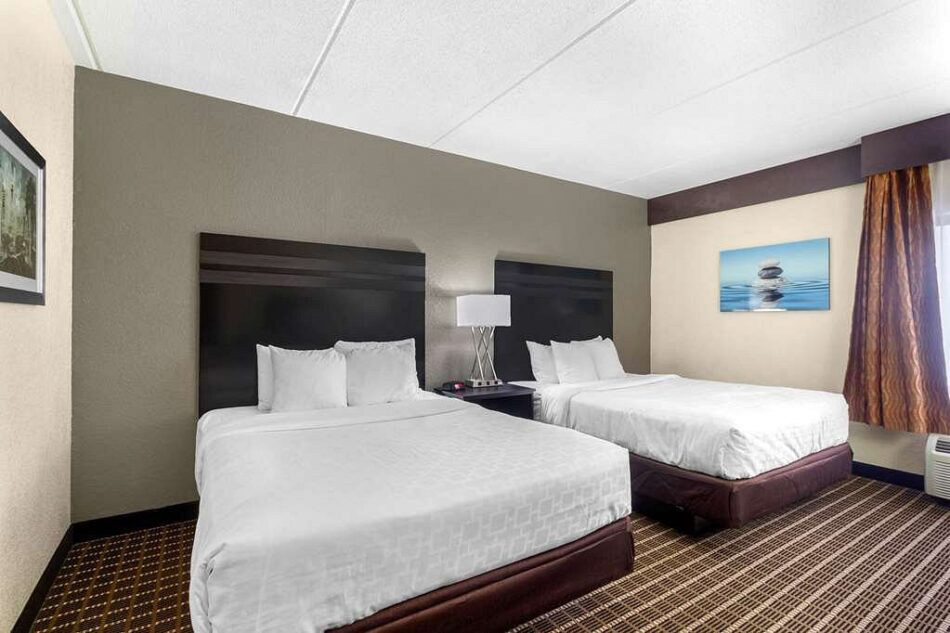 King suite with sofabed, desk, mini-fridge, microwave, pillow-top mattress, free Wi-Fi, coffee maker at Sleep Inn Knoxville