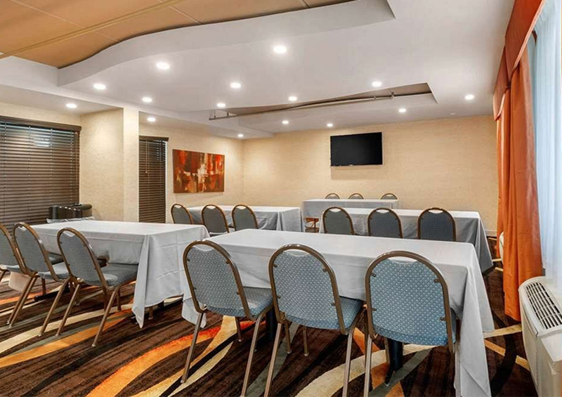 Versatile meeting room at Sleep Inn & Suites West Knoxville, equipped for business events and gatherings