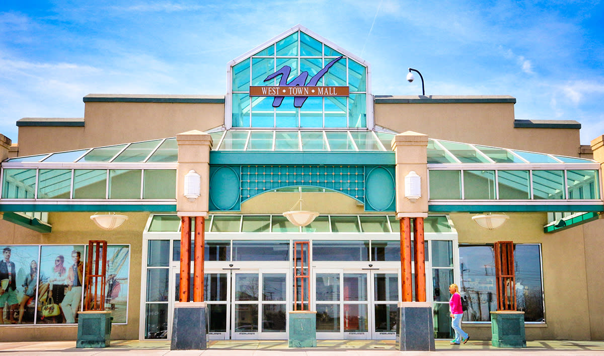 West Town Mall, a premier shopping destination in West Knoxville with various retail options.